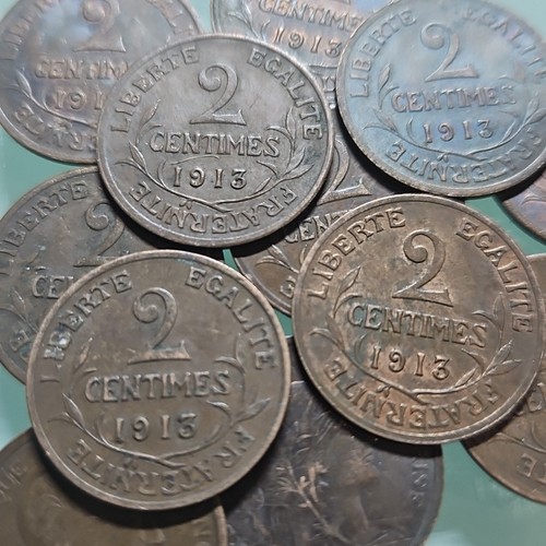 Lot centimes 1913 - lot, x