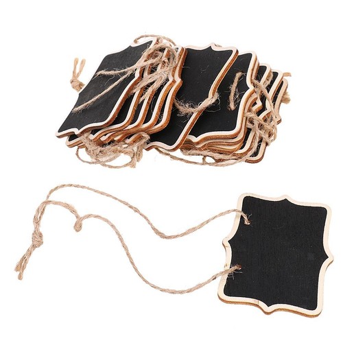 12pcs mini ardoise bois - mini,