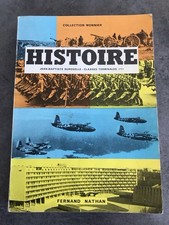 Livre HISTOIRE Collection Monnier - Classes Terminales, Éditions Nathan, 1962