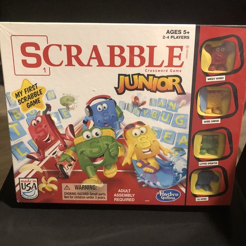 Hasbro scrabble junior game - scrabble,