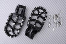 Repose-Pieds Noir en Alu D & G