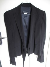 DOLCE&GABBANA VESTE TAILLEUR NOIRE TAILLE 44 COMME NEUVE TRÈS PEU PORTÉE DOUBLÉE