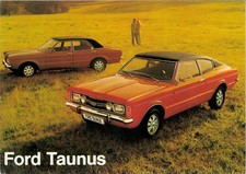 Catalogue brochure prospekt Ford Taunus TC 1973 FR - 4 pages - France