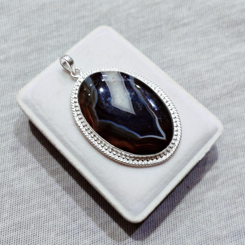 Joli pendentif pierre - pendentif, en