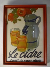AFFICHE   POSTER   CIDRE
