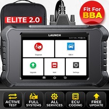 LAUNCH Creader Elite 2.0 BBA scanners OBD2 Systèmes Complète pour Benz BMW AUDI