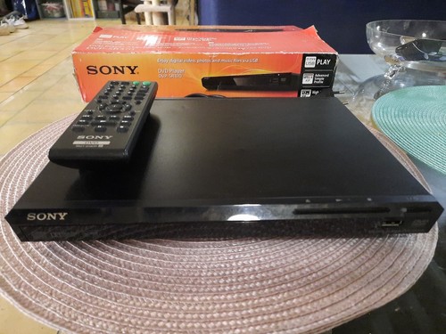 Sony dvp sr370 lecteur dvd - dvd, usb