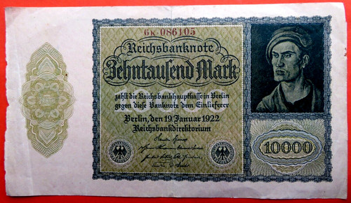 Billet 1000 mark du 19 - du,