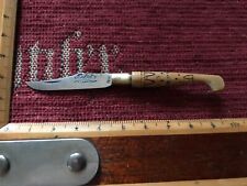 couteau exceptionnel PETIT A NONTRON ancien antique french knife coltello messer