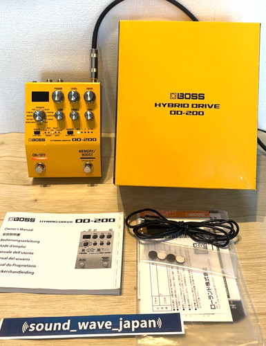 Pédale effets boss 200 - d'effets, od-200