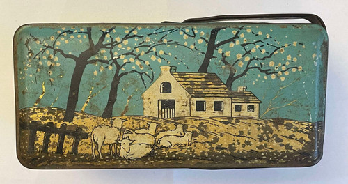 Ancienne boite tole - boite,