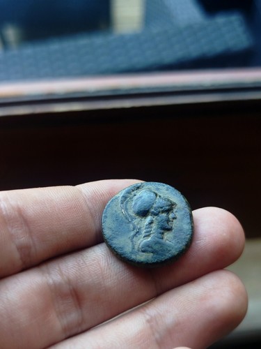 Monnaie antique bronze - antique, grecque