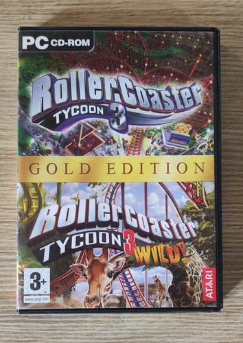 Jeu roller coaster tycoon 3 - jeu, pc