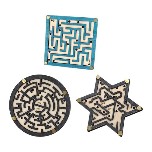 Jeu labyrinthe bois avec - de,