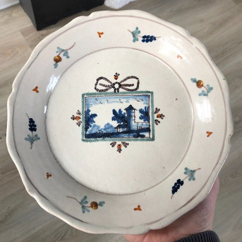 Belle assiette faience - belle,