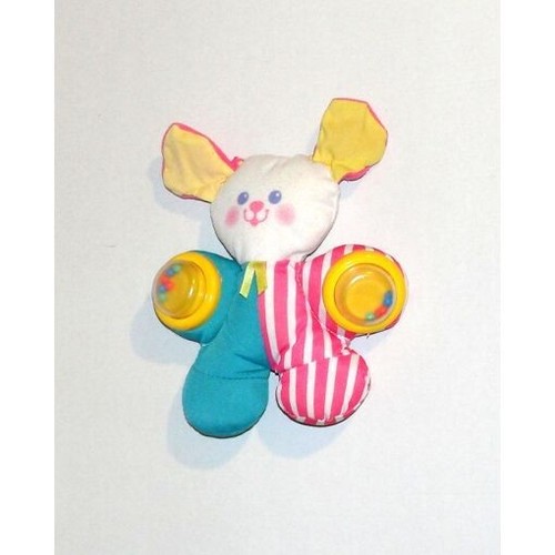 Doudou lapin hochet - doudou,