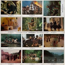 MISSION French Lobby Cards x12 - 12x15 in. - 1986 - Roland Joffé, Robert de Niro