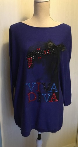 Pull tunique angora - , mélangé