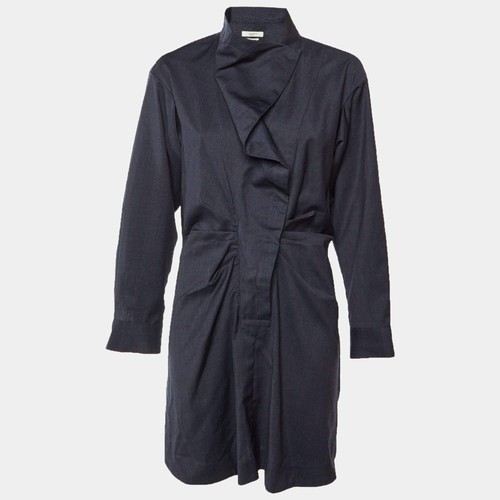 Mini robe drapée - , à