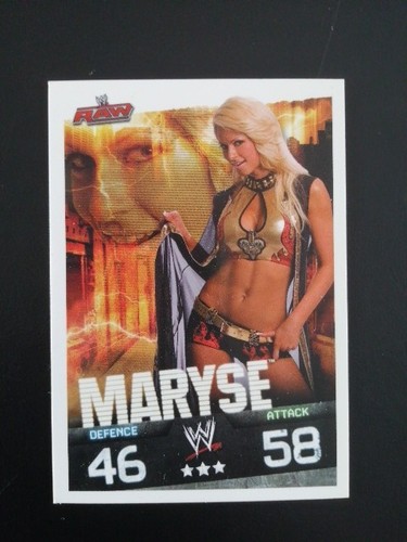 Topps wwe 2009 - maryse, slam