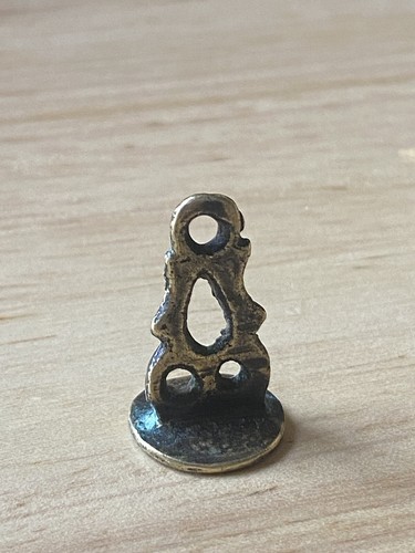 Sceau cachet ancien bronze - cachet,