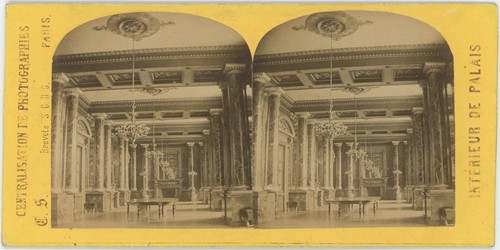 Stéréo circa 1870 château - stéréo, 1870.