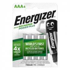 Pile rechargeable AAA Energizer LR03 HR03 700mAh lot de 4 piles 700 mAh