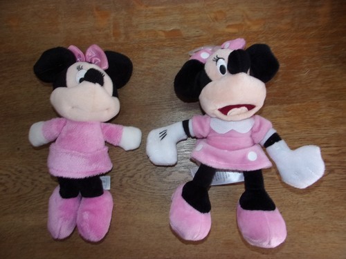 Peluche jouet minnie - minnie, mickey