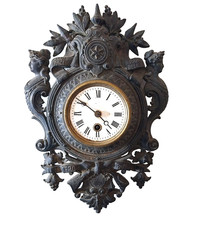 Façade d' horloge cartel  XIXe  SI VIS PACEM / PARA BELLUM / PRO PATRIA