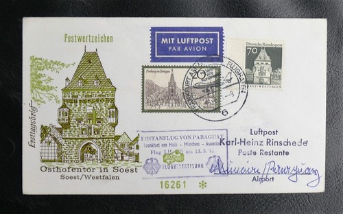 Air mail erstanflug - mail, von