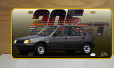Peugeot 205 GT Plaque Alu