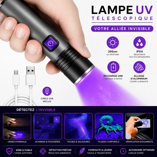 Lampe torche poche - lampe,
