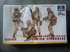 Legion etrangere OPEX; 4 soldat au 1/35e maquette Dragon-Italeri; Neuf sous film