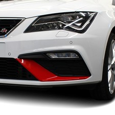 D049 Spoiler Rabat Aile Rouge Brillant Protection León 5F Facelift Cupra Sc St