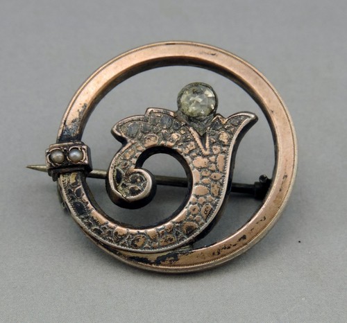 Ancienne belle broche - ancienne,