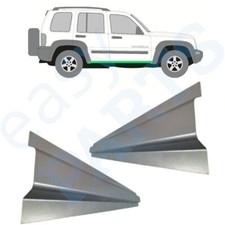 JEEP LIBERTY CHEROKEE KJ 2001-2008 Interne Tôle de Réparation de Seuil / Paire