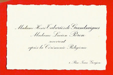 DA11-CARTE-FAIRE-PART-LUCIEN PORON-H.GRANDSAIGNES