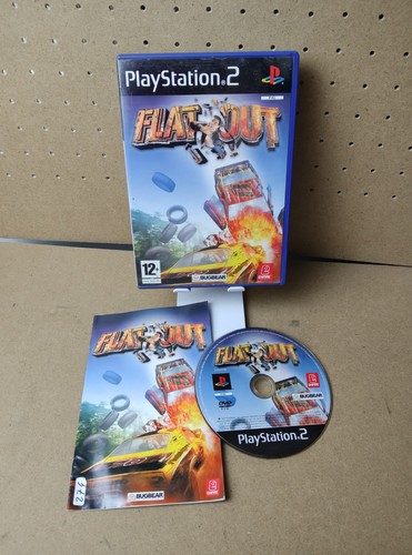 Flatout ps2 jeu jeux sony - flatout,