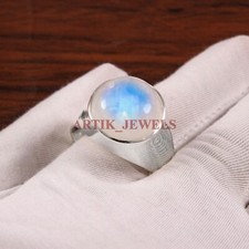 Naturel Pierre Avec 925 Bague