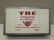 -BOITE BOIS  à compartiments THE CHINOIS AU MANDARIN COLLECTION Déco CUISINE XX