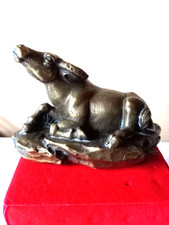 CHIEN en BRONZE FIN XIX CHINE