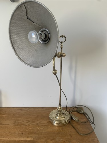 Lampe industrielle ancienne - industrielle,
