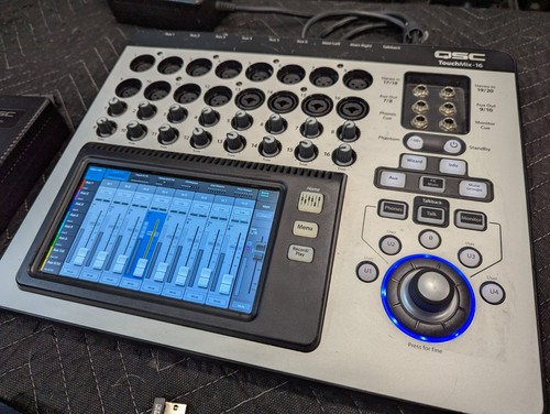 Qsc touchmix channel - qsc, touchmix-16
