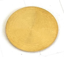 Disque De Laiton Pour Usinage De Pièces , Roue De Montre Mécanique NOS - F68-18