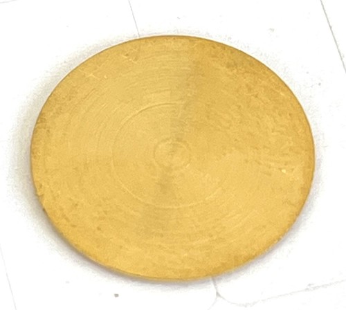 Disque laiton pour usinage - laiton,