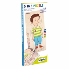 Beleduc houten lagenpuzzel