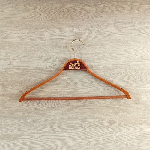 Cintre bois vintage hermès - bois,