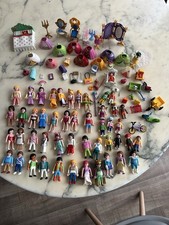 GROS LOT PLAYMOBIL PERSONNAGES PRINCESSE FEE ENFANTS ET ACCESSOIRES + +