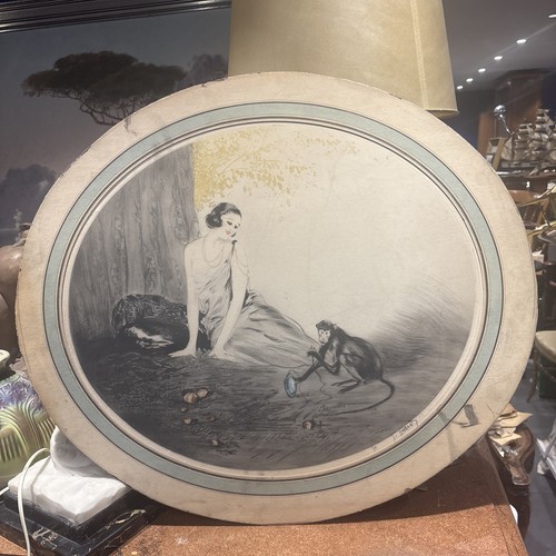 Hardy lithographie art deco - hardy,