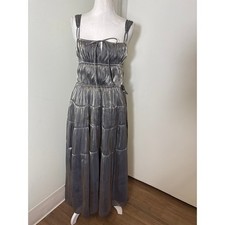 Ciao Lucia Gun Metal Pleated